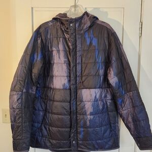 Lululemon X Robert Geller Reversible Puffer Jacket with Gold Logo
